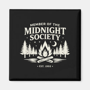 Mitglied der Midnight Society Lustige Camng Magnet