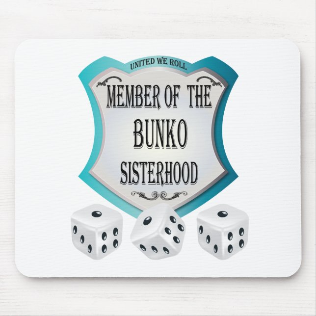 Mitglied des BunkoSisterhood Mousepad (Vorne)