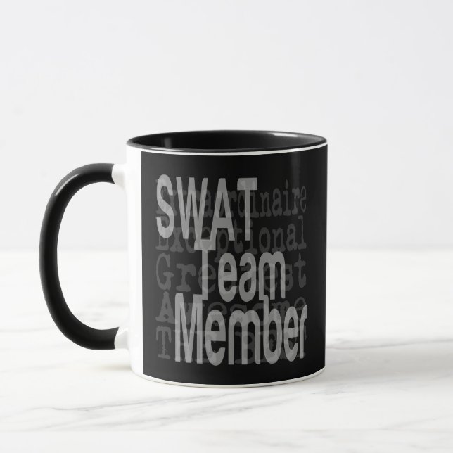 Mitglied des SWAT-Teams Tasse (Links)