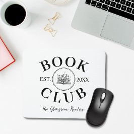 Mitglieder des Chic Book Club Personalisierte Gesc Mousepad