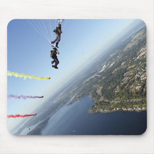 Mitglieder des US-Marine Parachute-Teams Mousepad (Vorne)