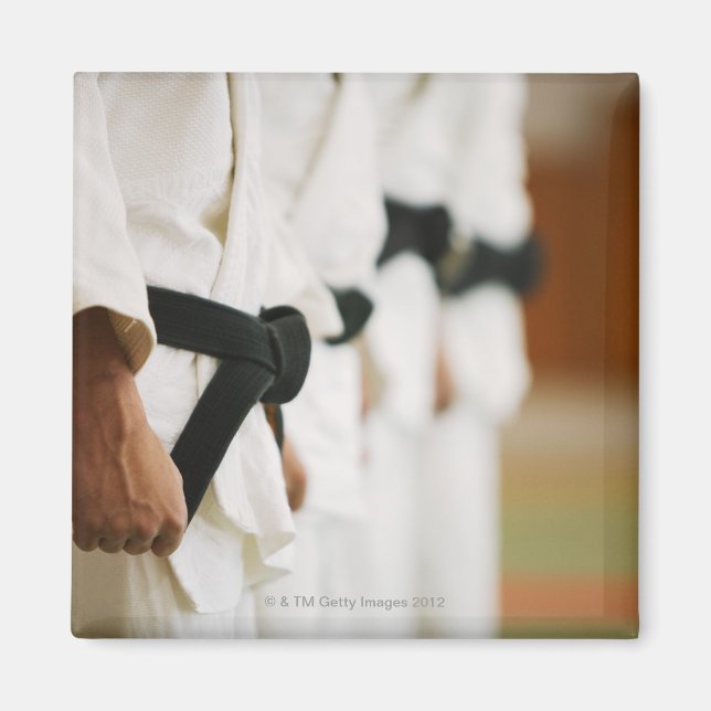 Mitglieder eines Judo Dojo Magnet (Vorne)