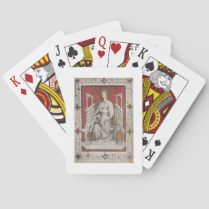 Mitgliedstaat 11060-11061 die Jungfrau, die den Spielkarten