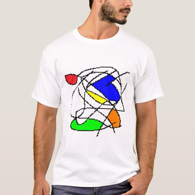 Mitgliedstaat malen Gekritzel T-Shirt (Vorderseite)