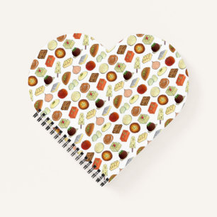 Mithai Indian Süßigkeiten Süßwarengetränke Indien Notizbuch