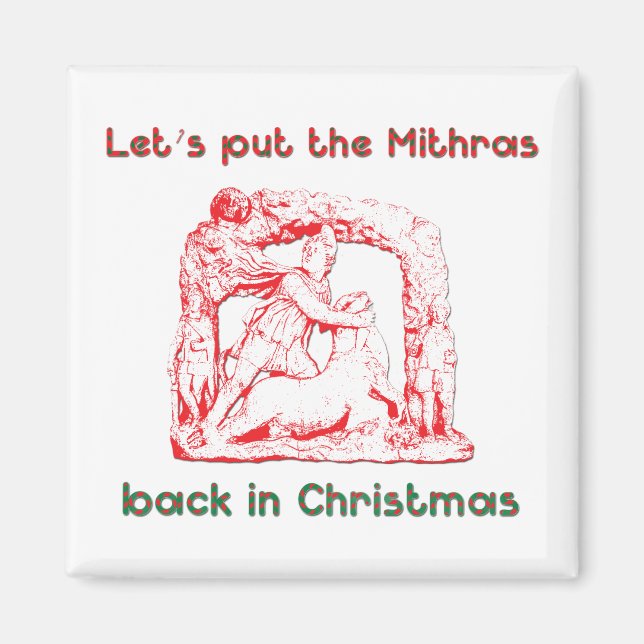 Mithras Feriengestaltung Magnet (Vorne)