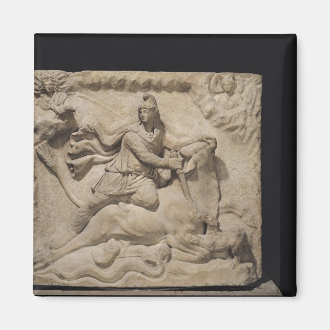 Mithras opfern den Bullen, 2. bis 3. Jahrhundert Magnet (Vorne)