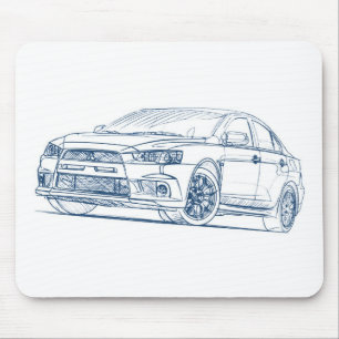 MITLancer Evo HERR 2011 Mousepad