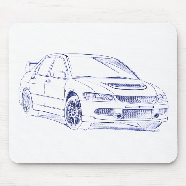 MITLancer Evo IX Mousepad (Vorne)
