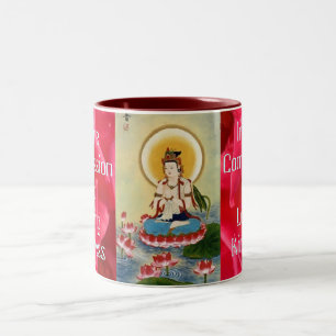 Mitleid-Tasse Zweifarbige Tasse