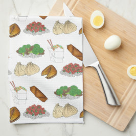 Mitnehmen Chinesisches Restaurant Küche mitnehmen Geschirrtuch