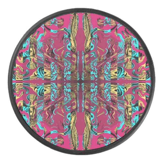 Mitochondri-Pop II Eishockey Puck (Vorderseite)