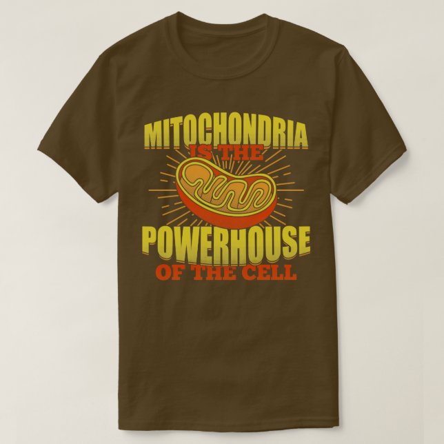 Mitochondria Biology Microbiology Biologe Gift T-Shirt (Design vorne)