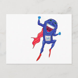 Mitochondria Man Postkarte