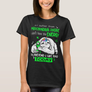 Mitochondriale Erkrankung Aufklärung Monat Bonbon T-Shirt