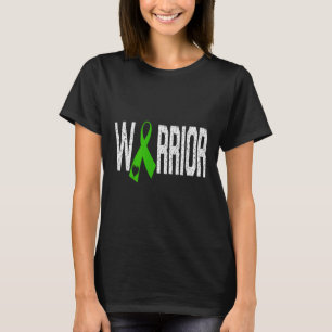 Mitochondriale Krankheitskrieger-Herz-Grünes Band T-Shirt