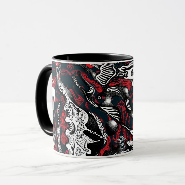 Mitochondriale Narben Tasse (Vorderseite Links)