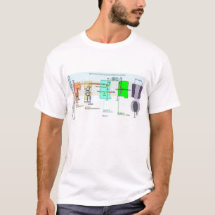 Mitonchondrial Intermembrane Raum-Diagramm T-Shirt