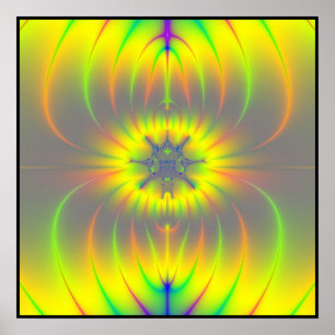 Mitose-Fraktal Poster