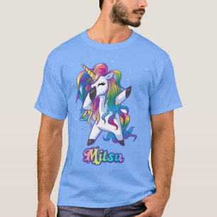 MITSU Unicorn Geschenke für Mädchen Geburtstagsges T-Shirt