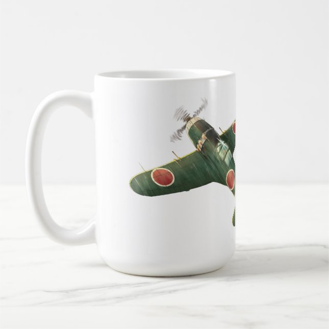 Mitsubishi J2M3 Raiden Tasse (Links)
