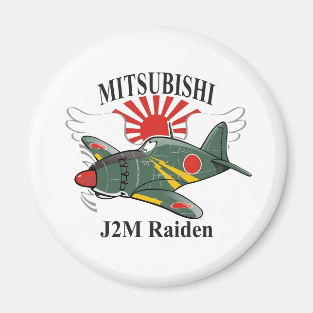 mitsubishi J2M Raiden Magnet (Vorne)