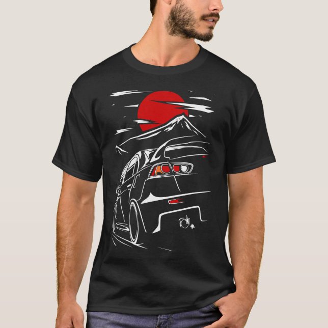 Mitsubishi Lancer Evo X Essential T - Shirt (Vorderseite)