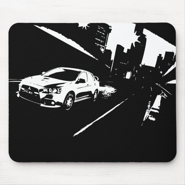 Mitsubishi Lancer Evoluion Mousepad (Vorne)