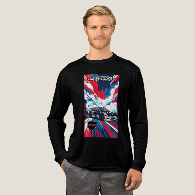 Mitsubishi Motors Tri-Blend Shirt (Volle Vorderseite)