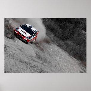 Mitsubishi Red Poster