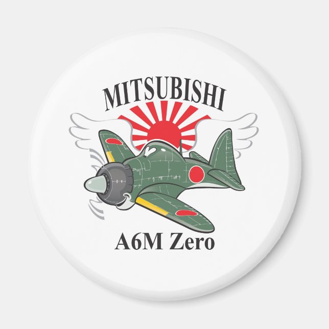 Mitsubishi Zero Magnet (Vorne)
