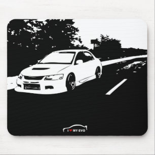 Mitsubishilancer-Evolution 9 - i-Liebe mein EVO Mousepad