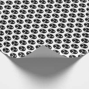 Mitsudomomuster traditionelles japanisches Muster Geschenkpapier