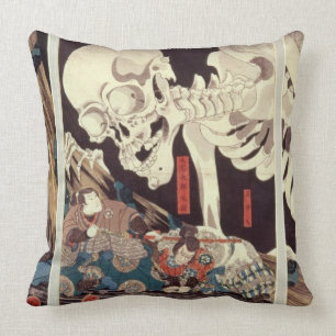 Mitsukini, welches die Skeleton Erscheinung, Kissen