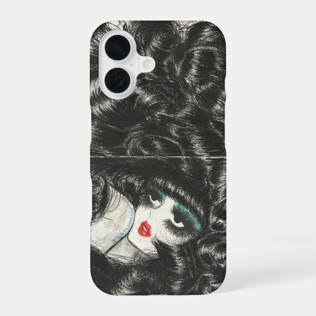 mitsunavinilo iPhone 16 hülle (Rückseite)