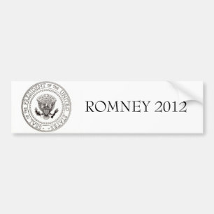 Mitt Romney 2012 Autoaufkleber