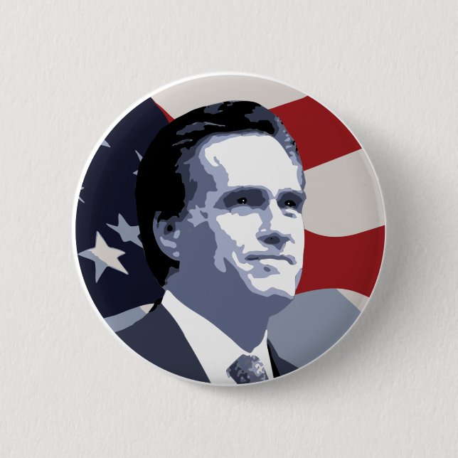 Mitt Romney 2012 Button (Vorderseite)