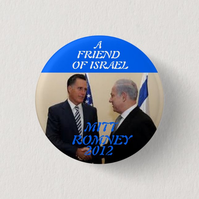 MITT ROMNEY 2012 BUTTON (Vorderseite)