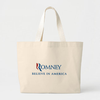 Mitt Romney 2012 Jumbo Stoffbeutel