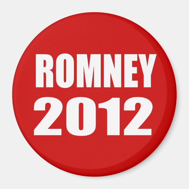 MITT ROMNEY 2012 MAGNET (Vorne)