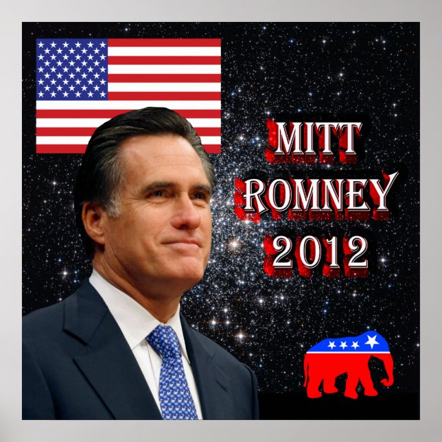 Mitt Romney 2012 Poster (Vorne)