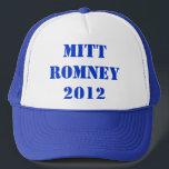 MITT ROMNEY 2012 TRUCKERKAPPE<br><div class="desc">MITT ROMNEY 2012</div>