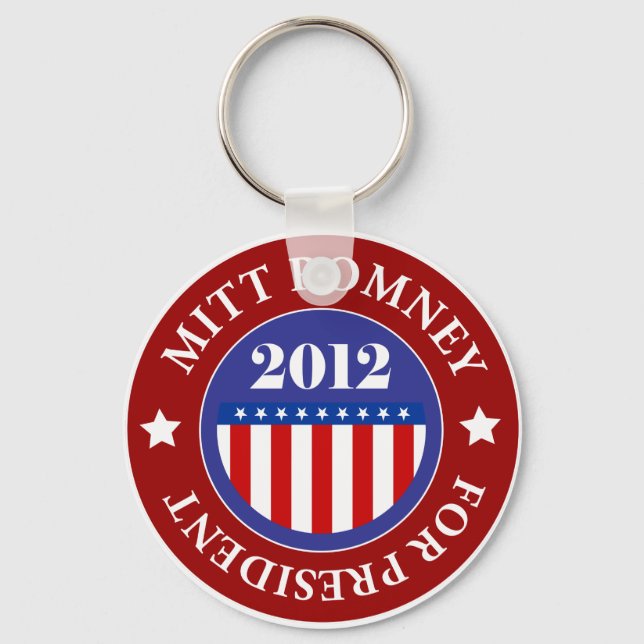 Mitt Romney für Präsident 2012 Schlüsselanhänger (Vorderseite)
