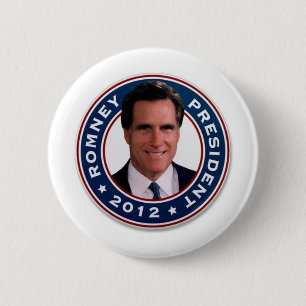 Mitt Romney für Präsidenten 2012 Button