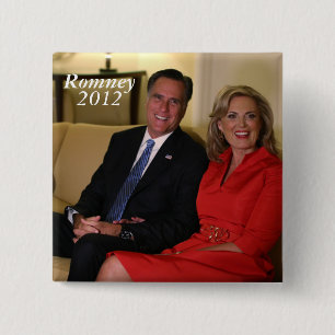Mitt Romney für Präsidenten! Button