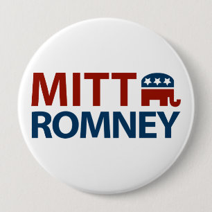 Mitt Romney GOP Button
