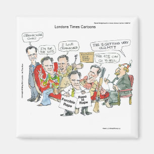 Mitt Romney in Therapy Funny T-Shirts Karten Gesch Magnet