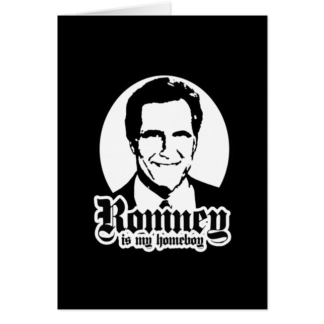MITT ROMNEY IST MEIN HOMEBOY (Vorne)
