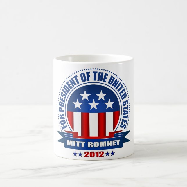 Mitt Romney Kaffeetasse (Mittel)