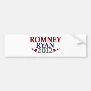 Mitt Romney Paul Ryan 2012 Autoaufkleber